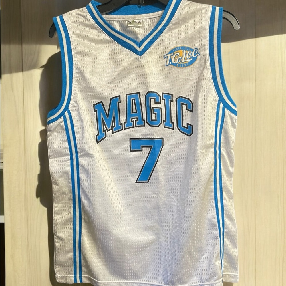 Magic Blue and White Jersey